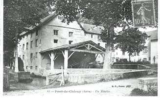 Le moulin Savoye vers 1916