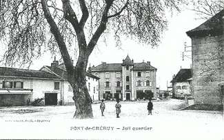 La Place de l'Eglise vers 1910