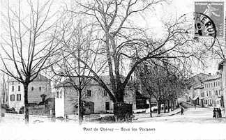 La Place et la Rue Centrale vers 1910