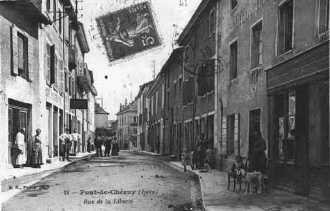 La rue de la Liberté vers 1920