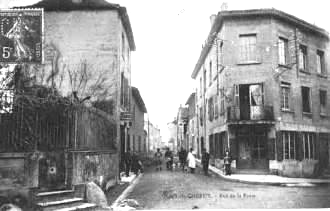 Rue de la Poste vers 1920