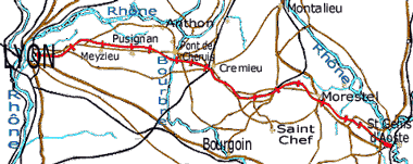La Ligne de chemin de fer de l'Est lyonnais