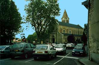 La place de l'église